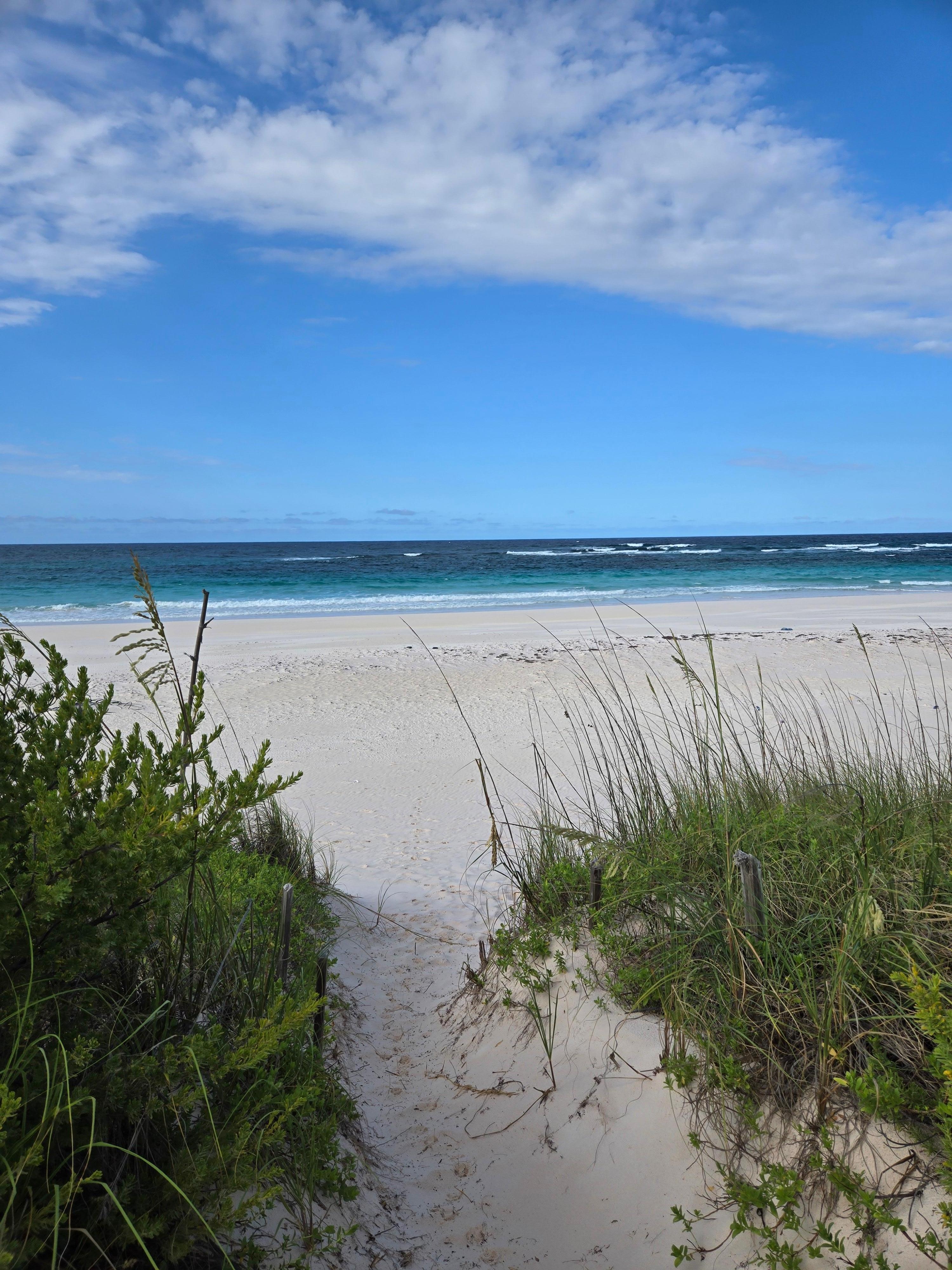 5 minute walk to this beach 