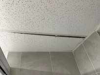 Restroom ceiling