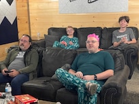 Several games of Mario Kart and Mario Party were enjoyed.