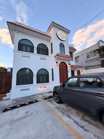 Front of the location