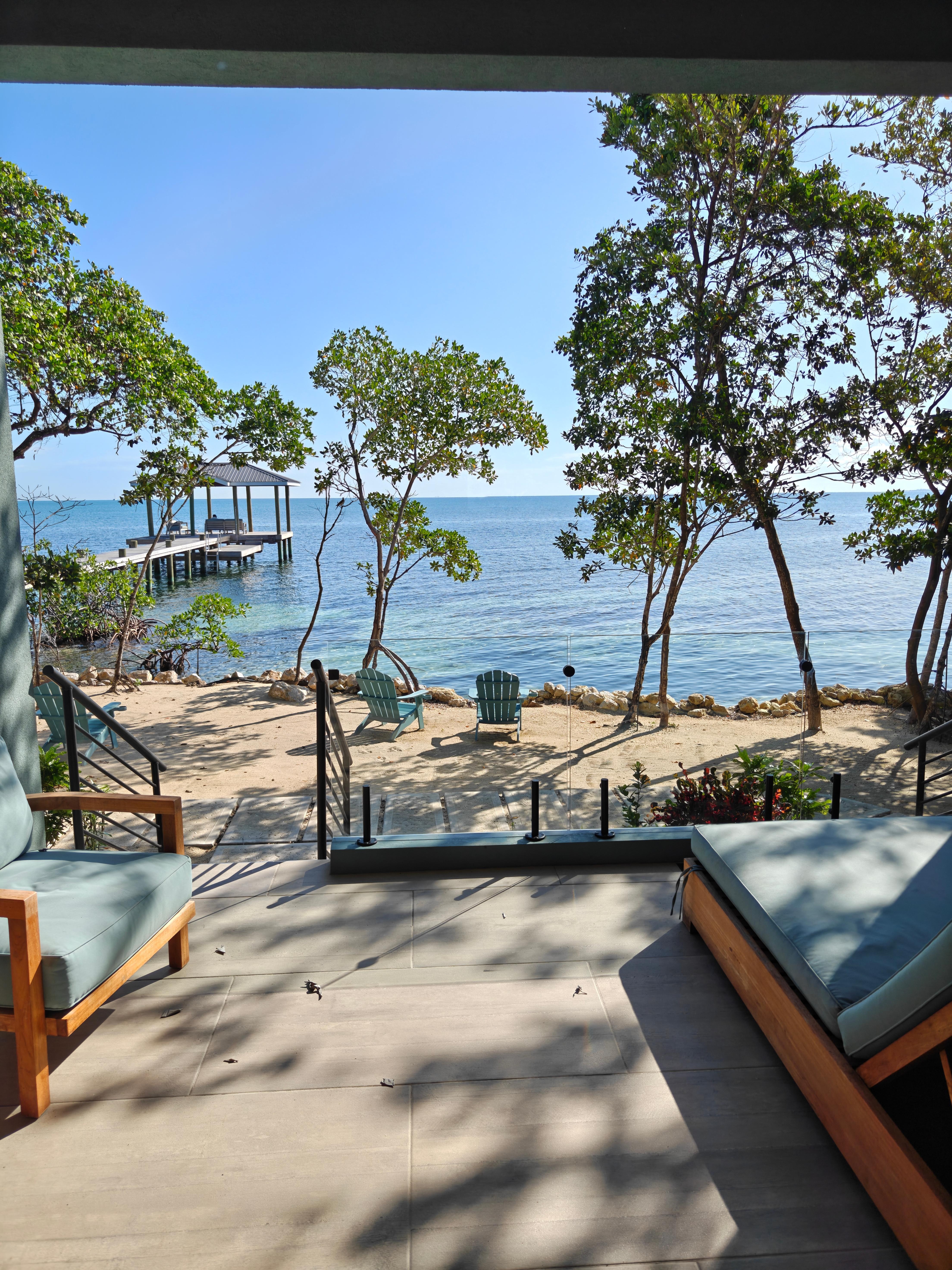 The view from my room patio which was hugeee.