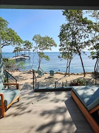 The view from my room patio which was hugeee.