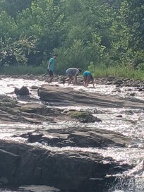 Fun in the river!