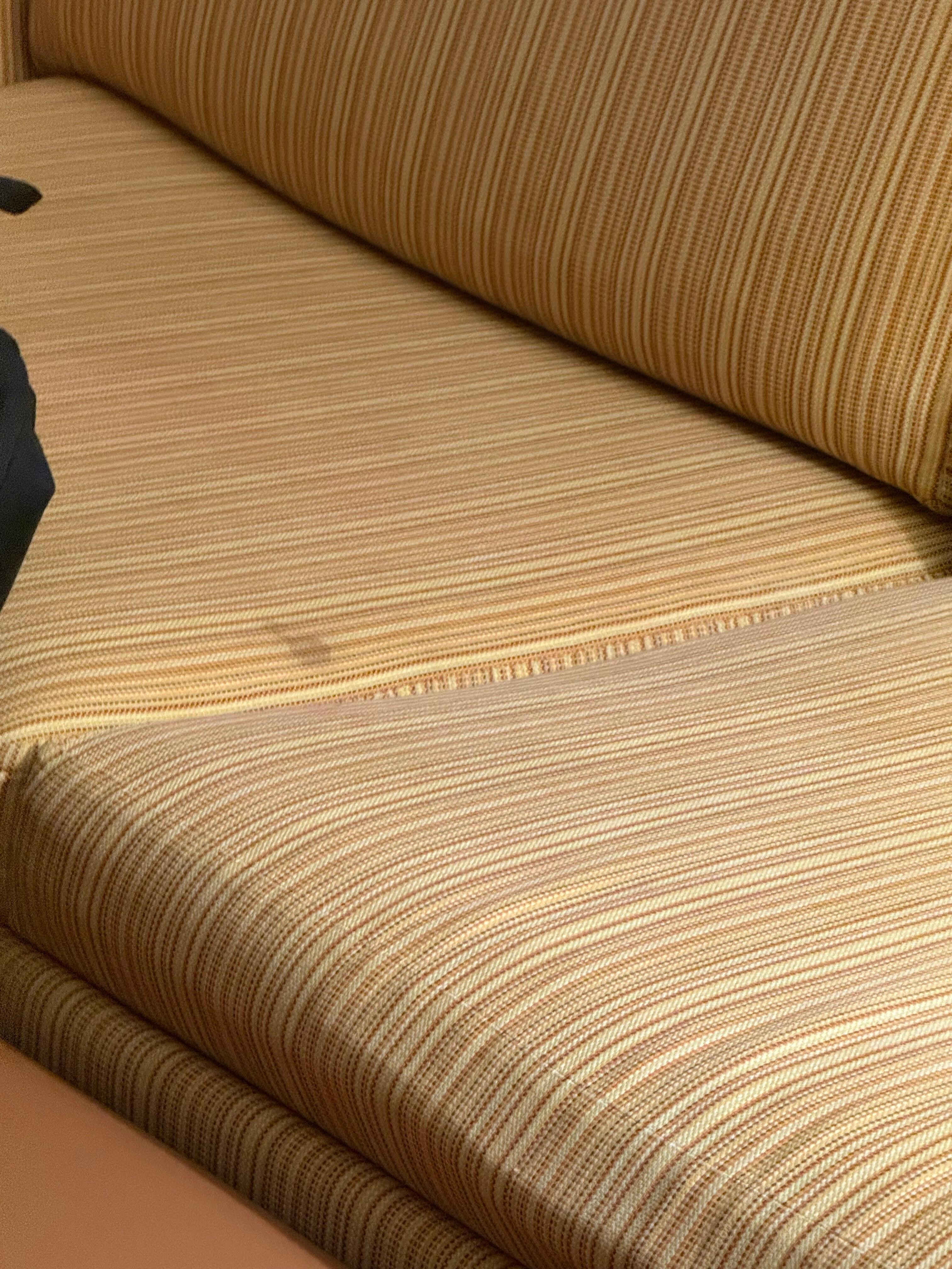Stained, worn furniture