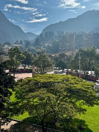 Vista desde la habitación.