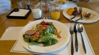 朝食ビュッフェ