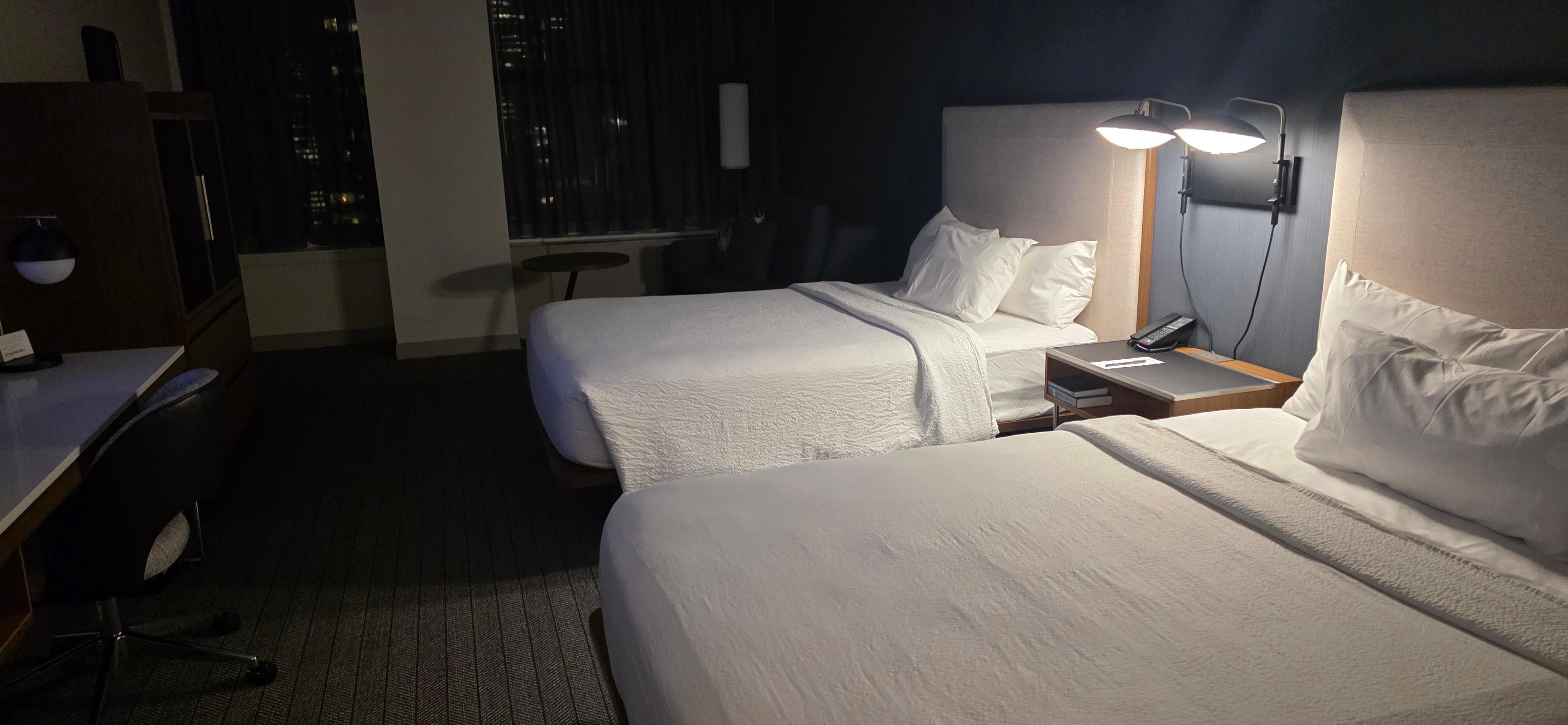 Decent sized room, with a sofa bed