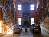 Main Living Space, another very large room downstairs