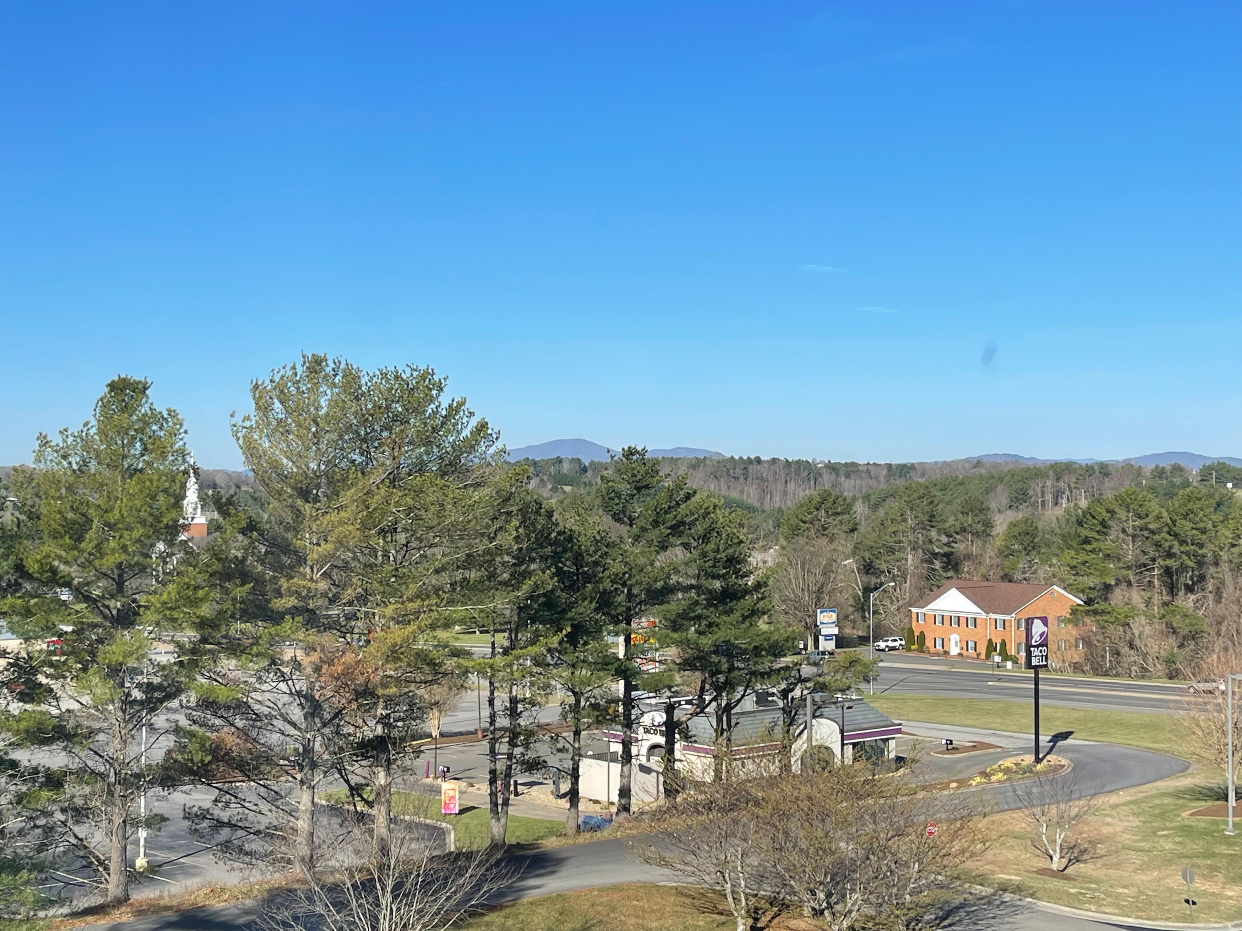 View from our 4th floor room. 