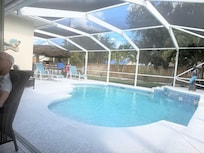 Heated pool is wonderful!!