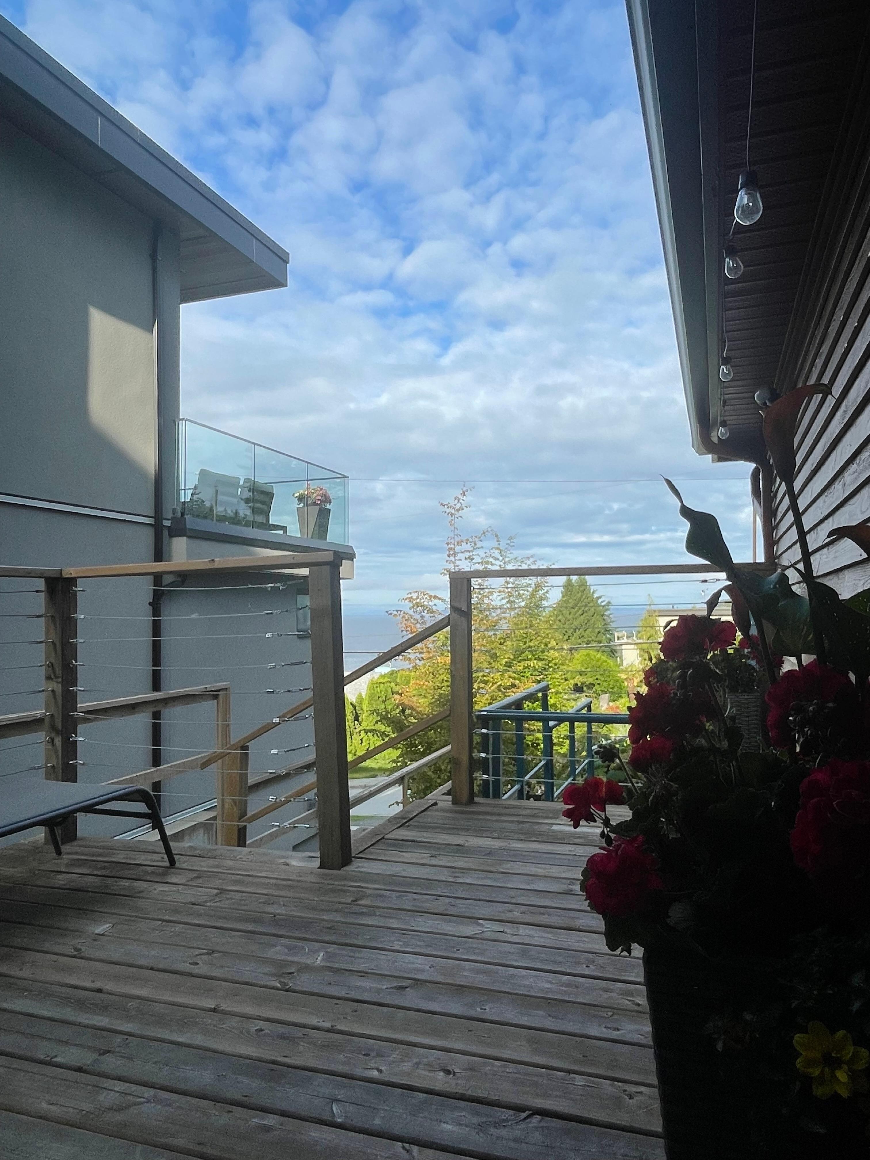 Another picture from the deck. 