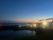 View after sunset.