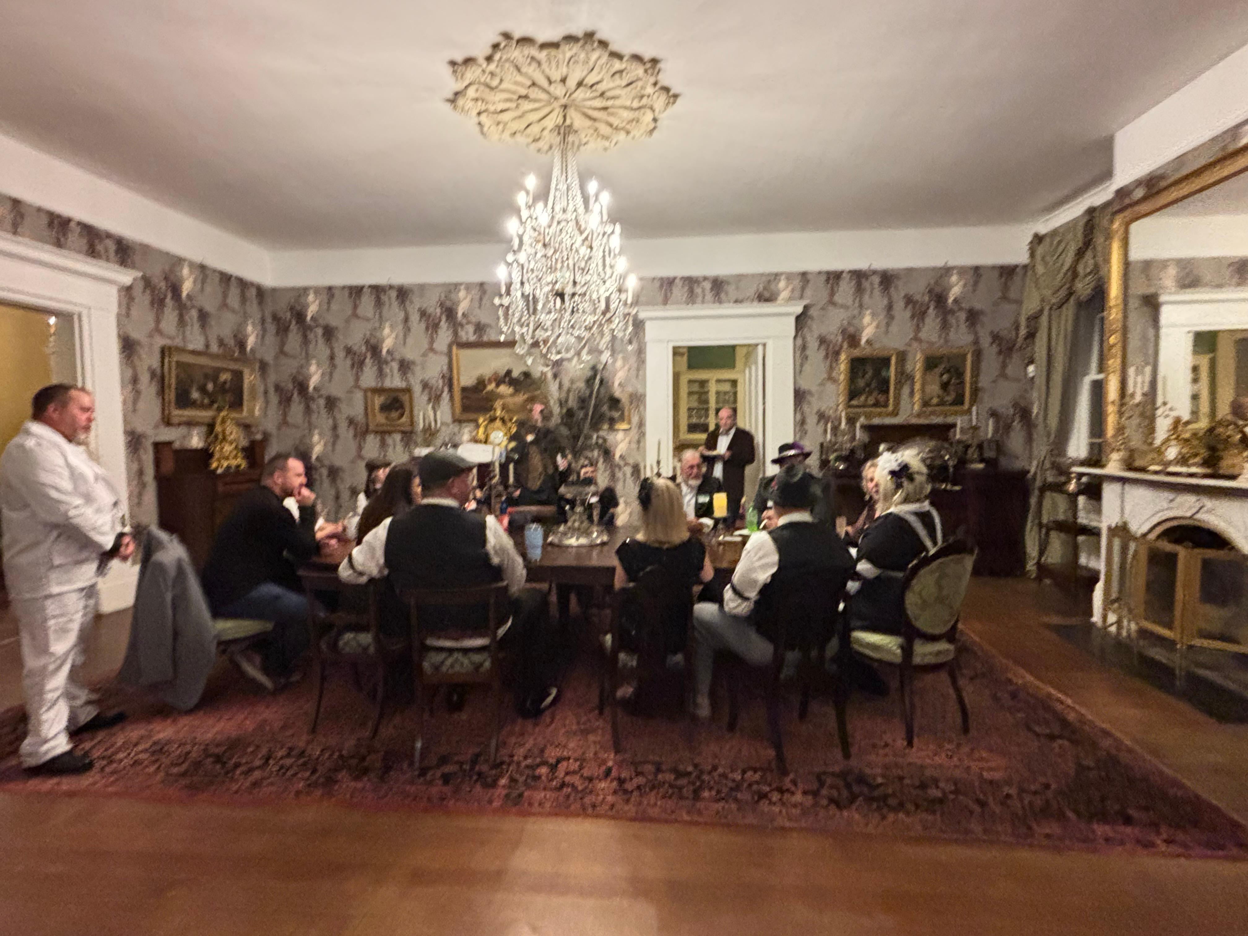 Dinning table accommodated 16