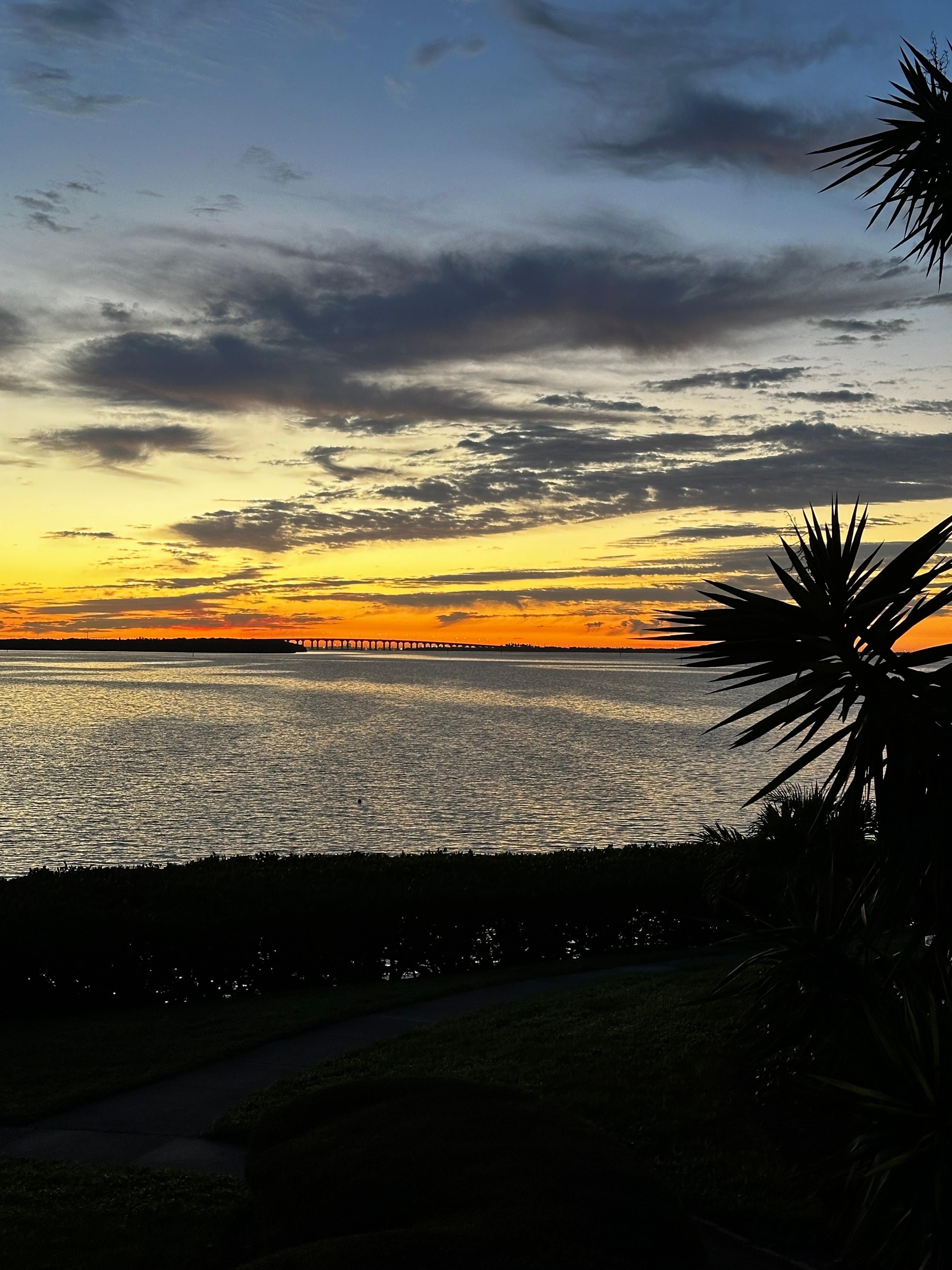 View this morning before having to leave it’s stunning.