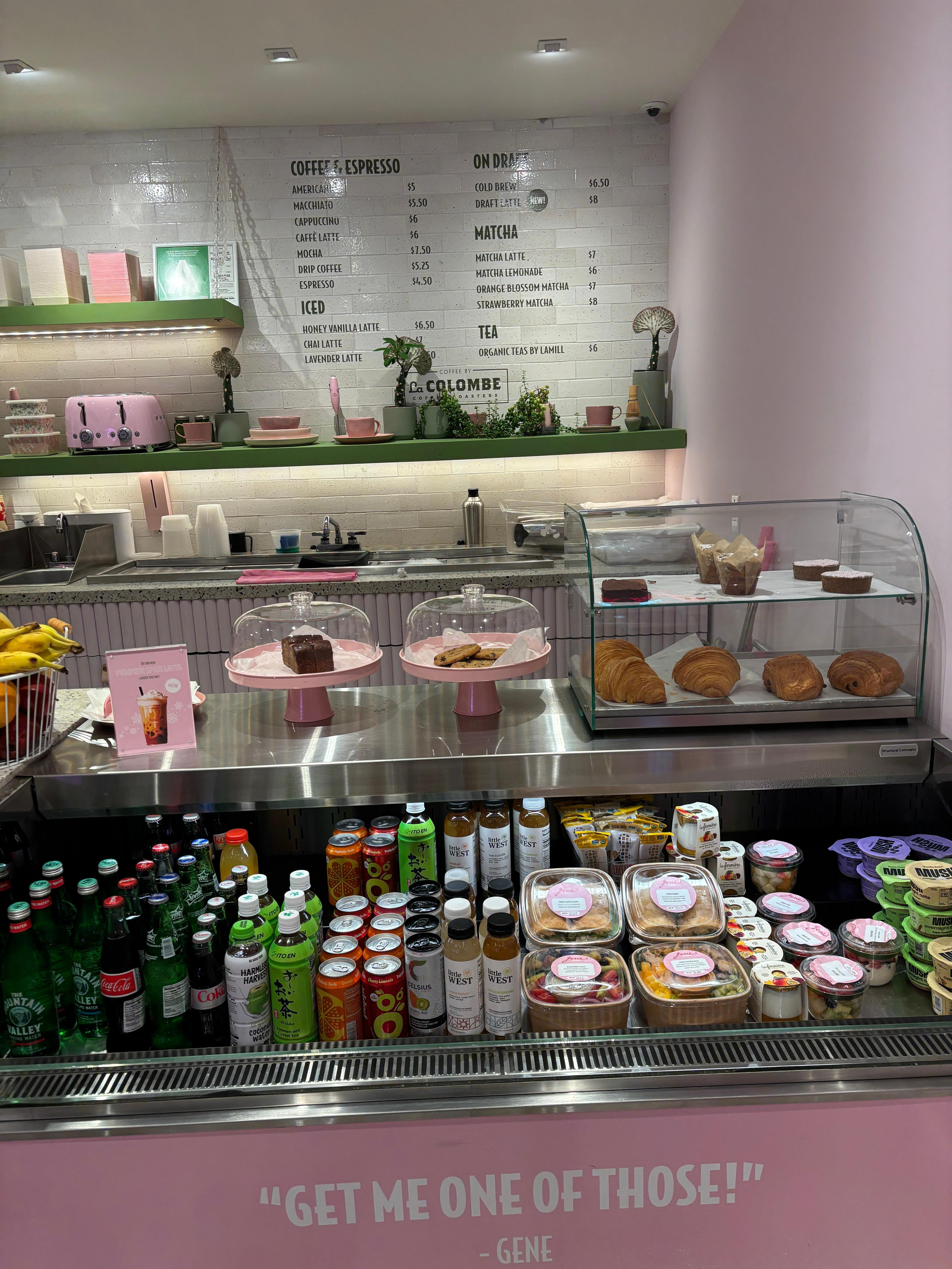 Cafe in lobby