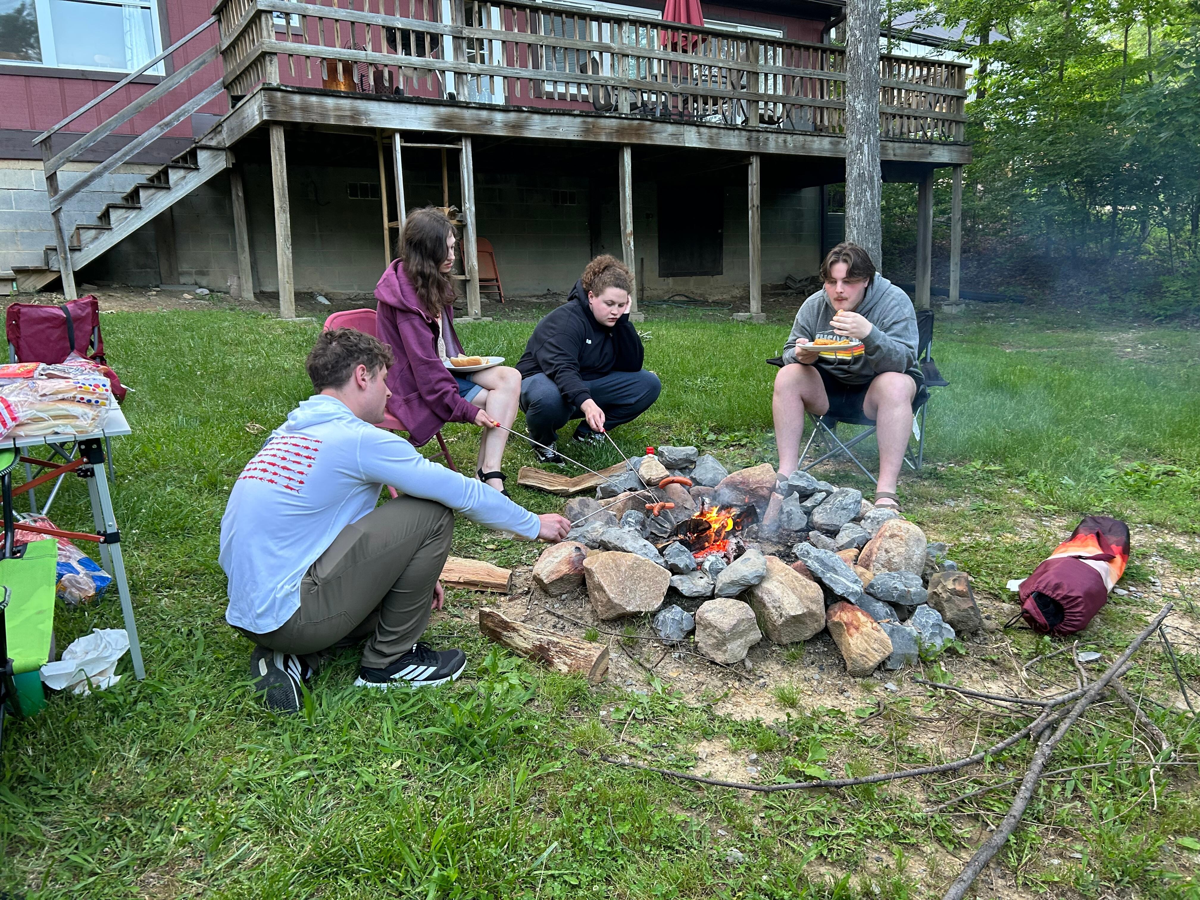Loved the fire pit!