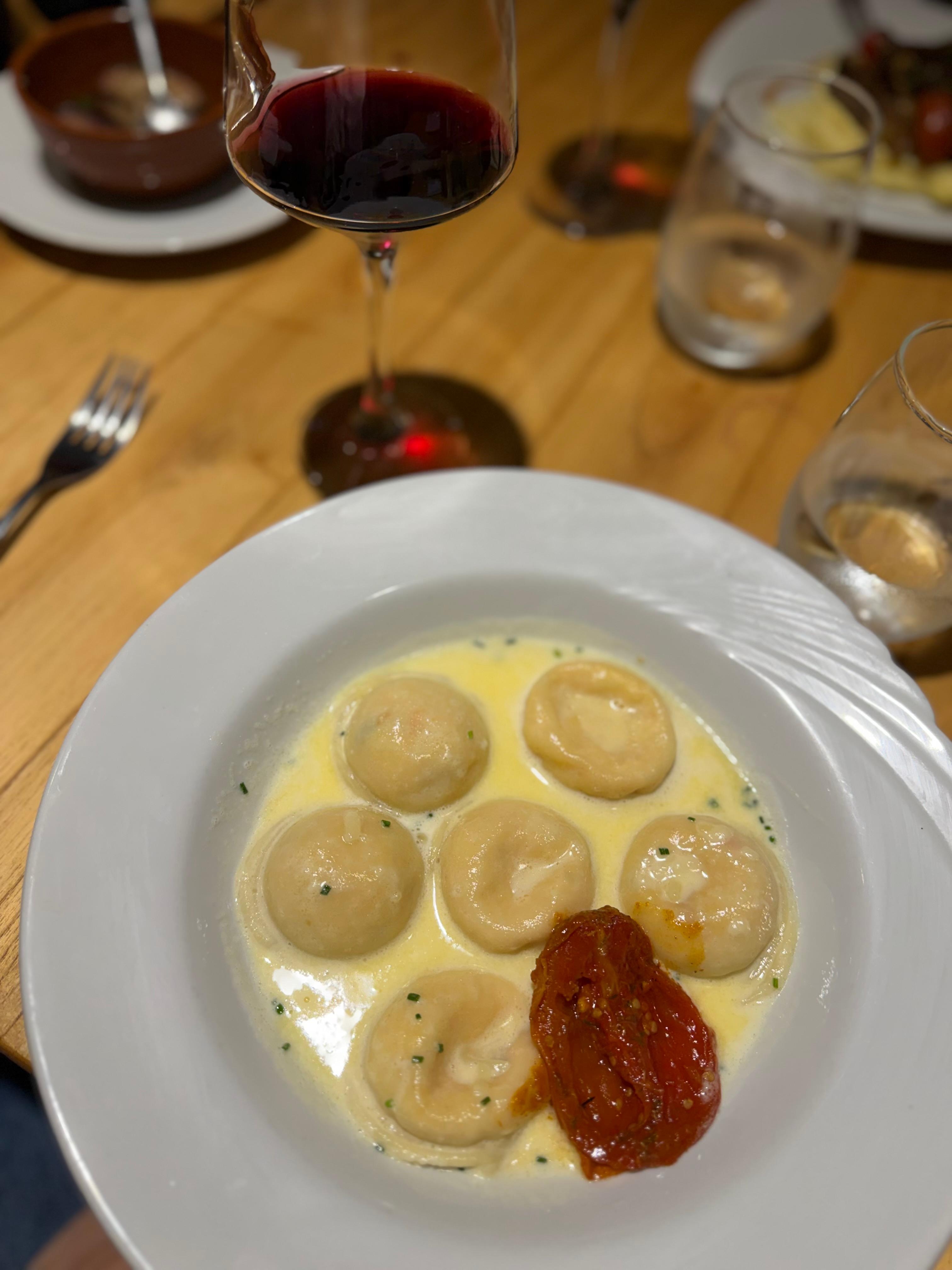 Jantar no hotel muito bom