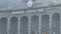 Station opposite the hotel