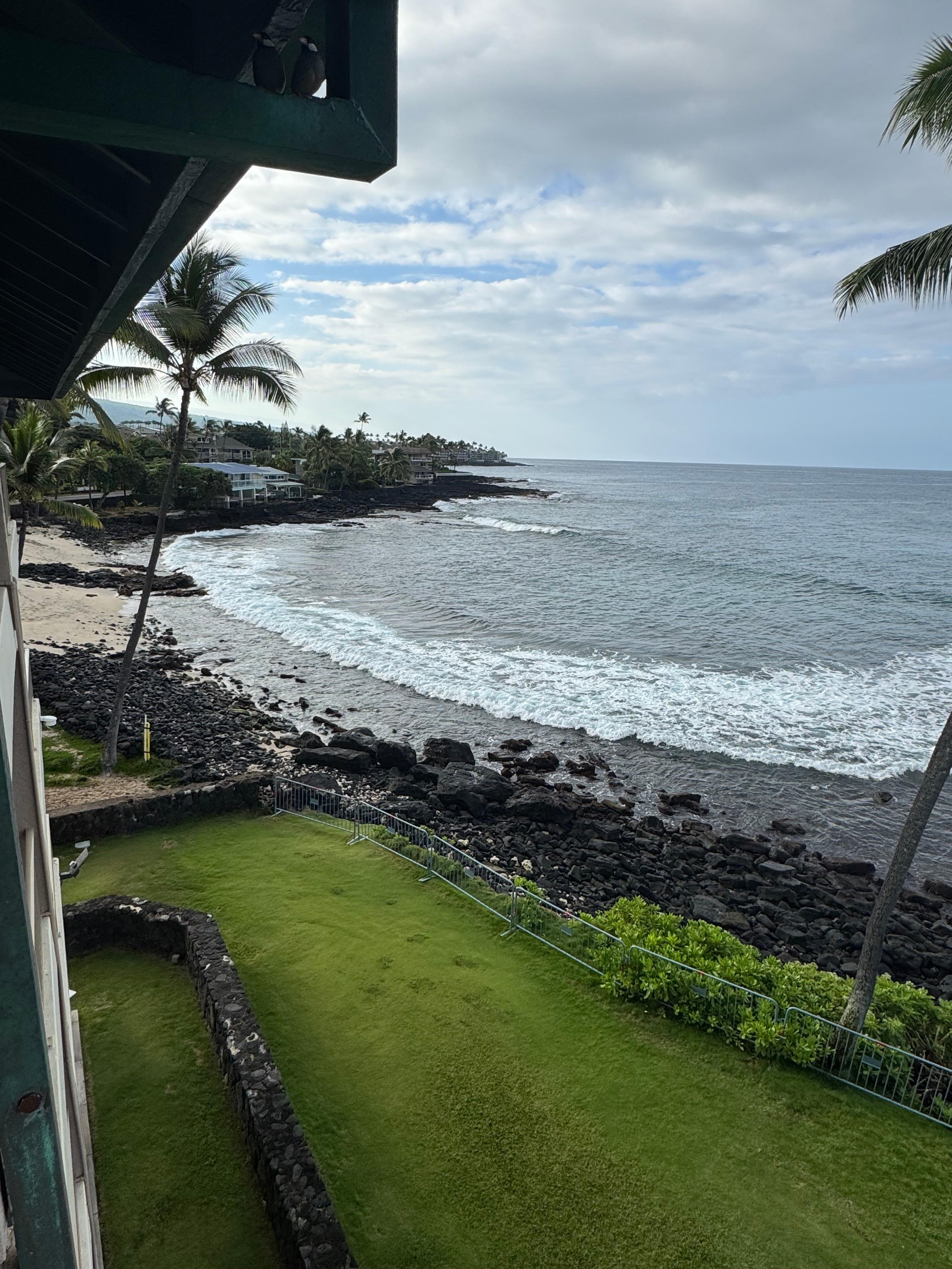 View from lanai 