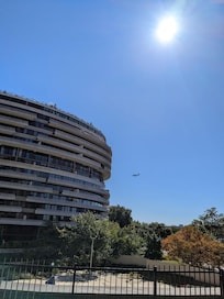 Our patio/Main Hotel.. faces South.. so SUN ALL DAY..!!