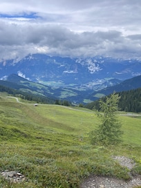 Vackert på toppen i alpbach