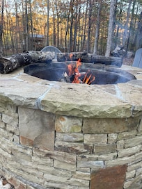 The fire pit area was super nice! We enjoyed mornings and evenings there.