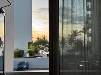 View of the ocean from apartment (room)
