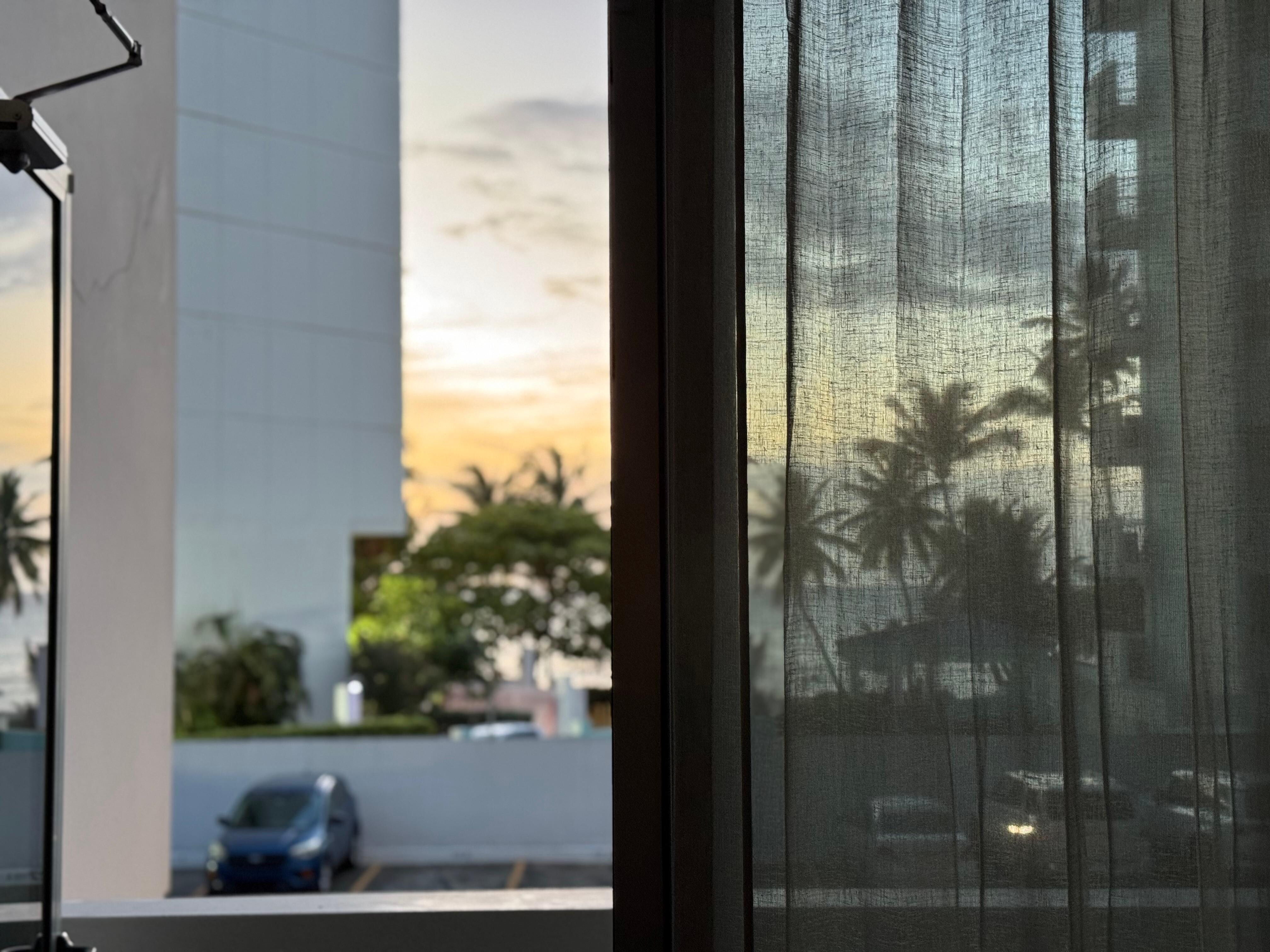 View of the ocean from apartment (room)