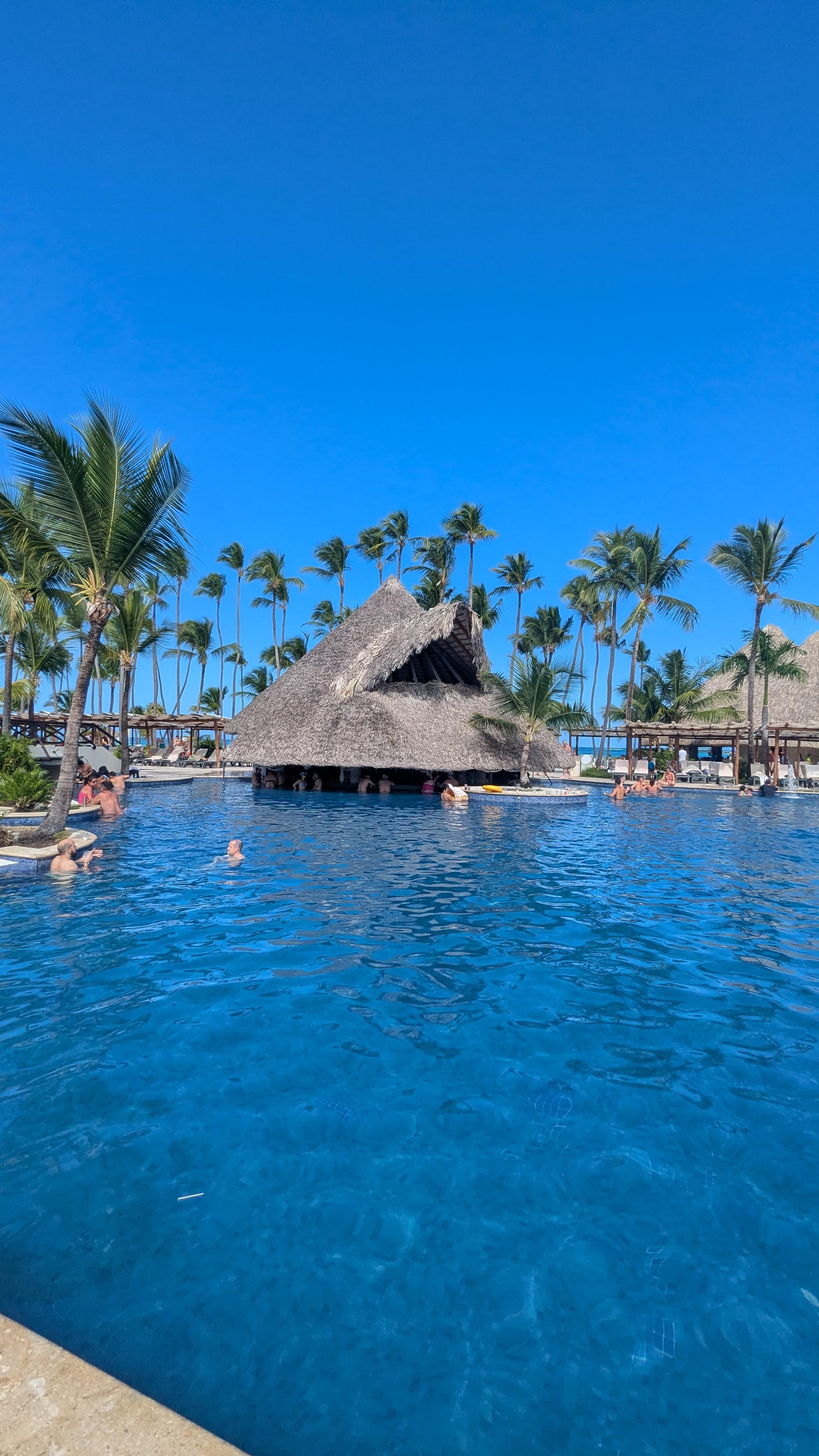 one of the many pools 