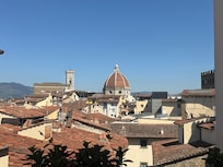 View from roof top bar