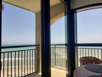 View looking out from kitchenette.