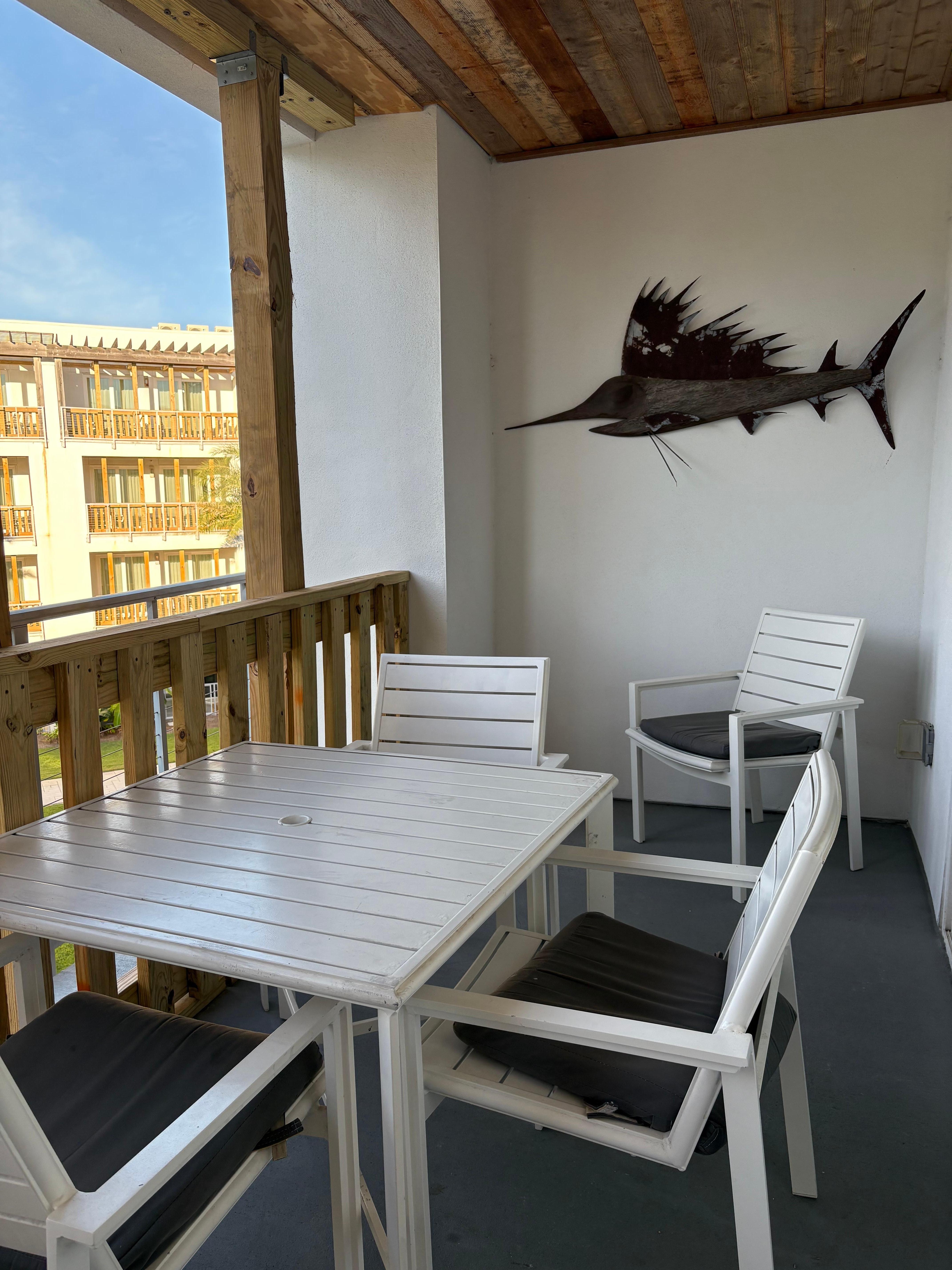 Wood reinforcements on all porches