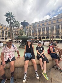 Exploring the gothic quarter on our last day