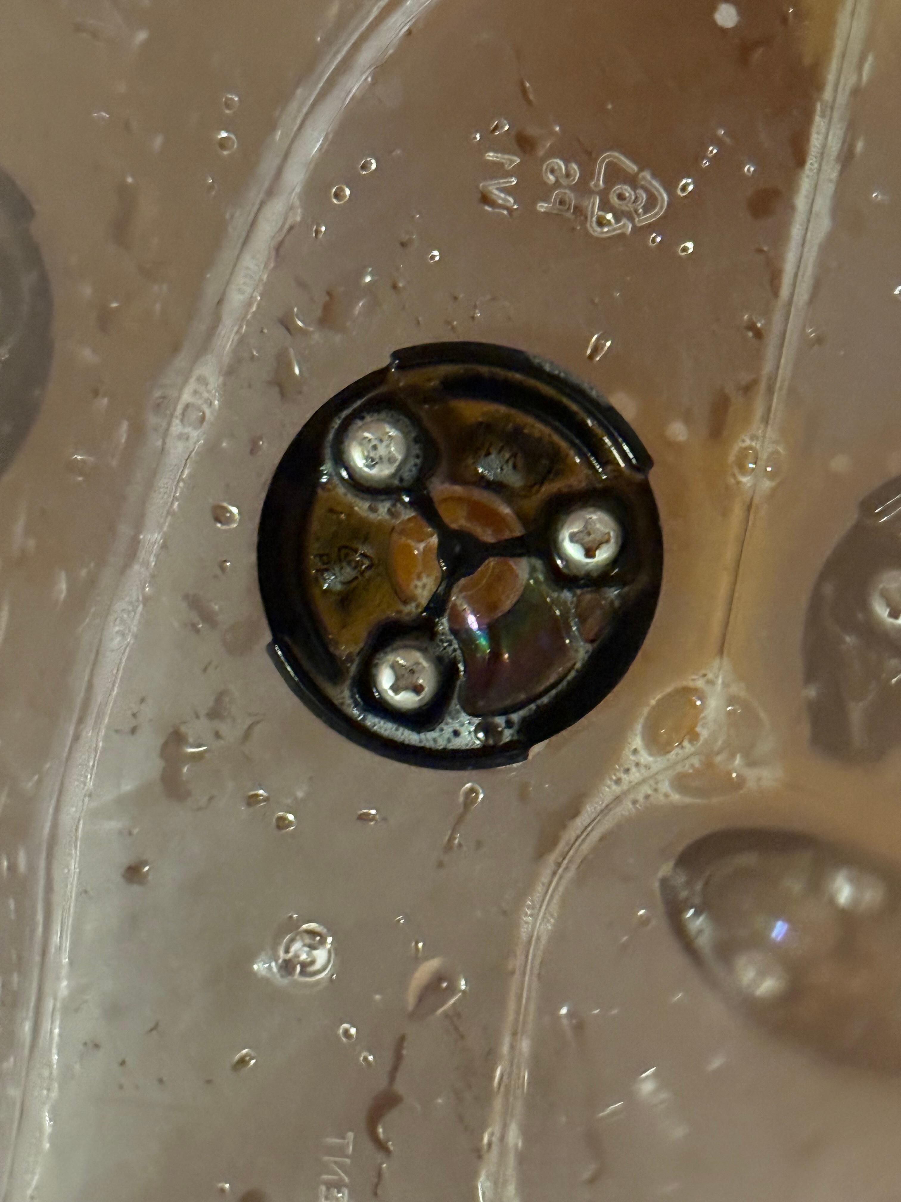 This is inside the k-cup coffee maker, disgusting!!!!