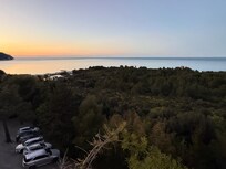 Vista dalla camera al tramonto