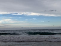 Private beach
