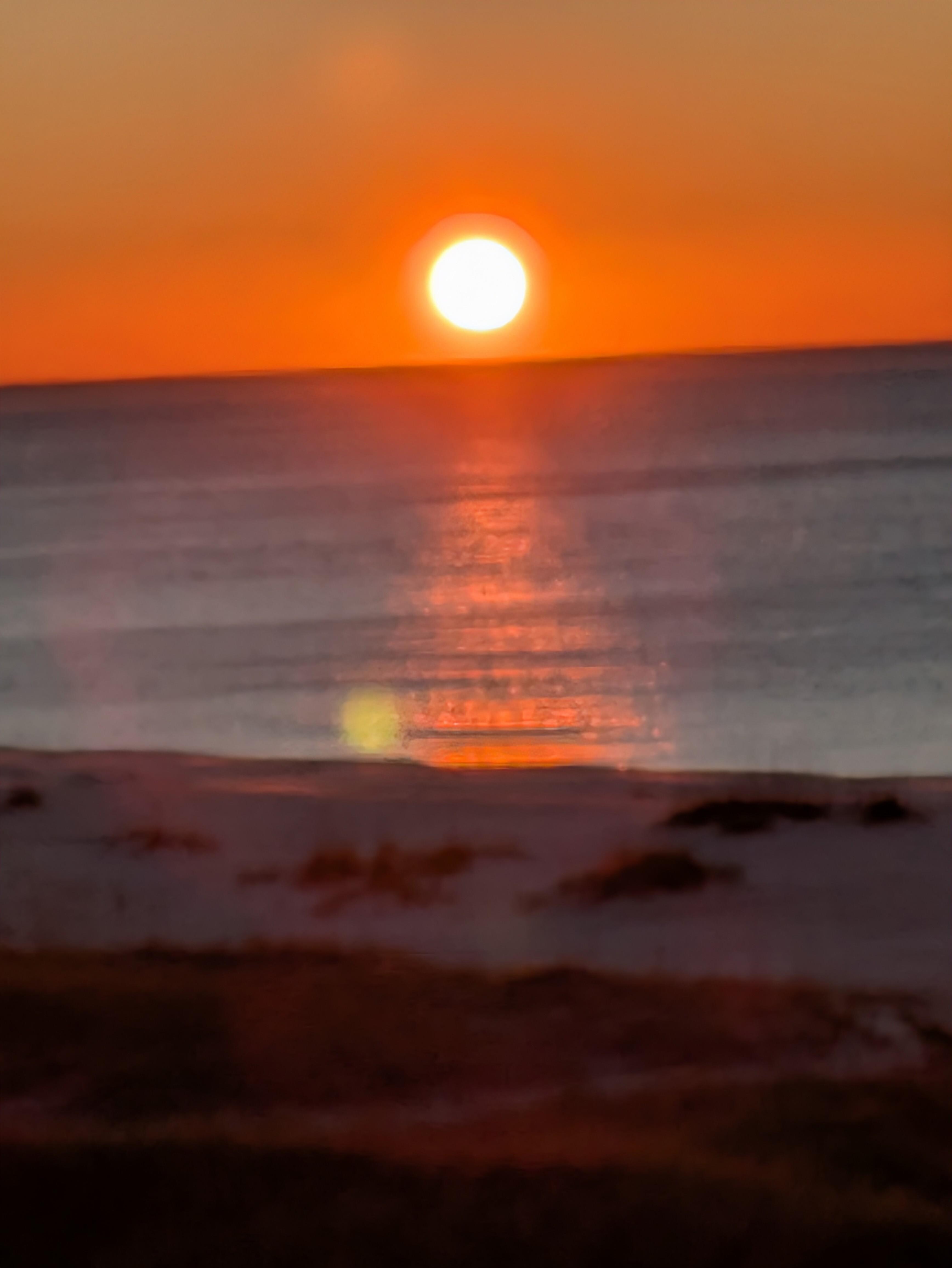 Sunrise from the bedroom