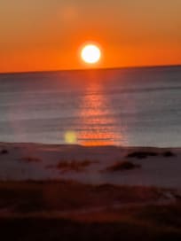 Sunrise from the bedroom