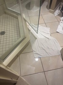 Water leaking to the room