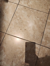 Broken tile