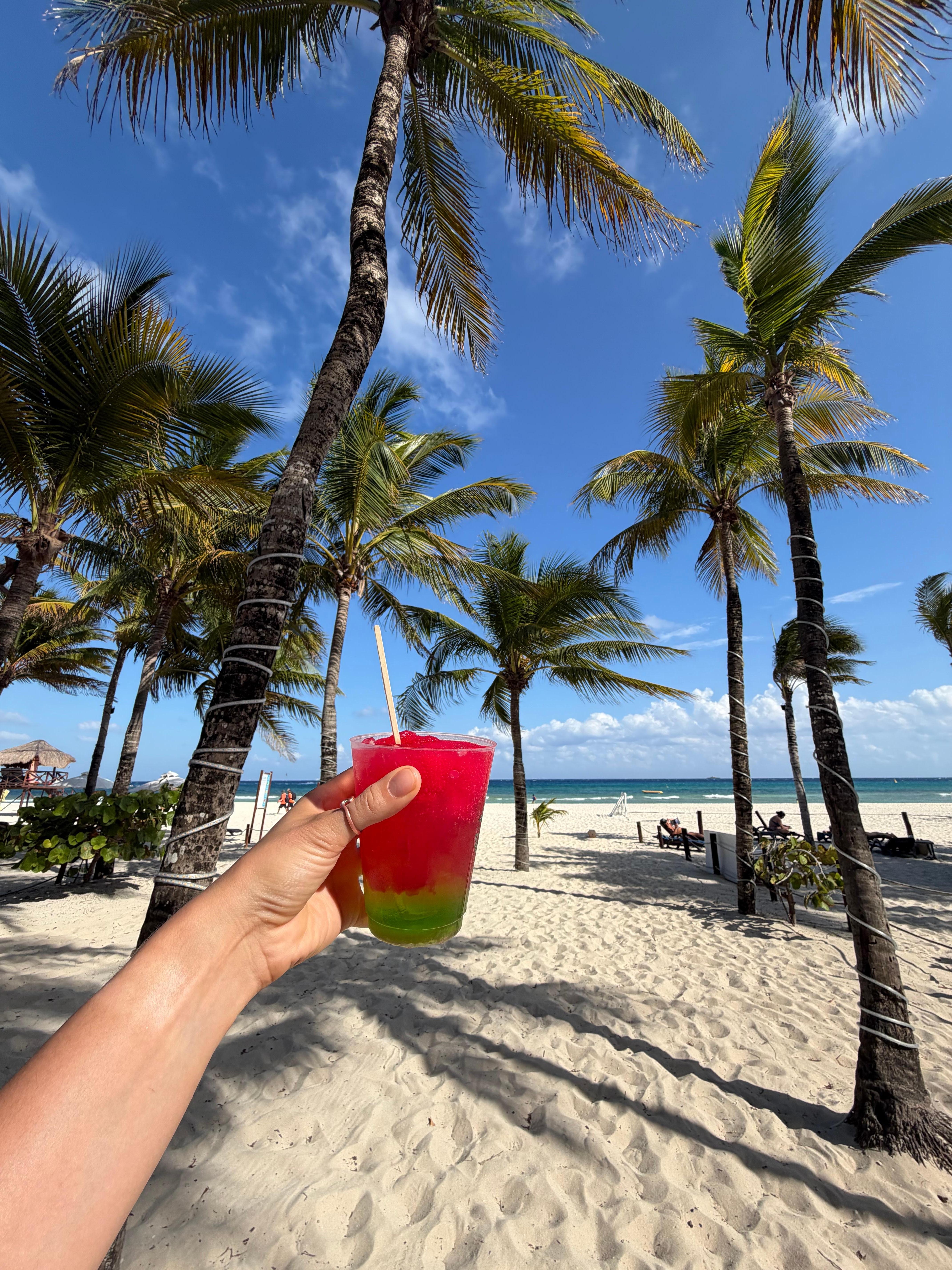 Adult-only bar on the beach