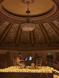 Candlelight performance in the Arctic Club Ballroom