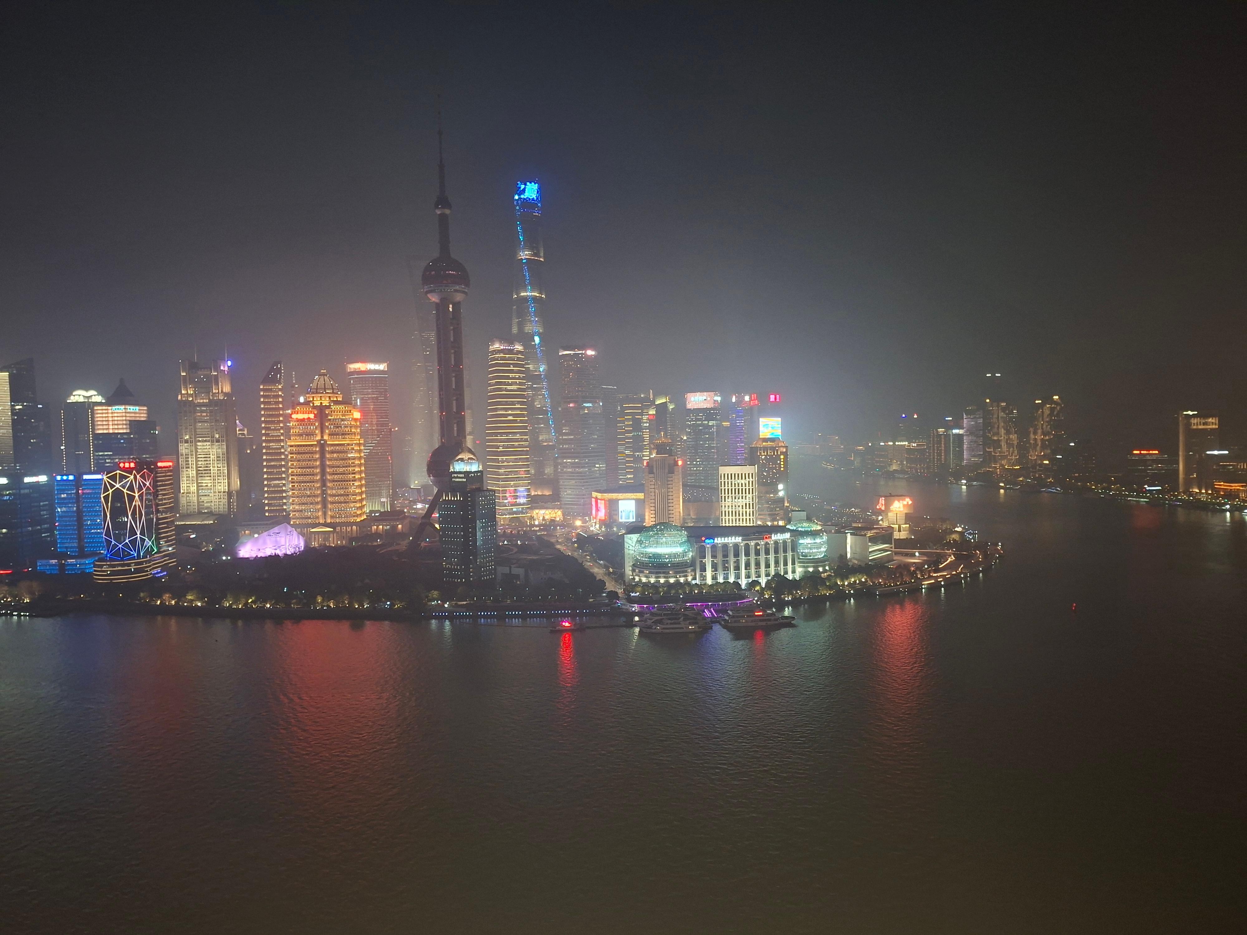 View from rooftop bar