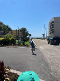 Short walk to the beach.
