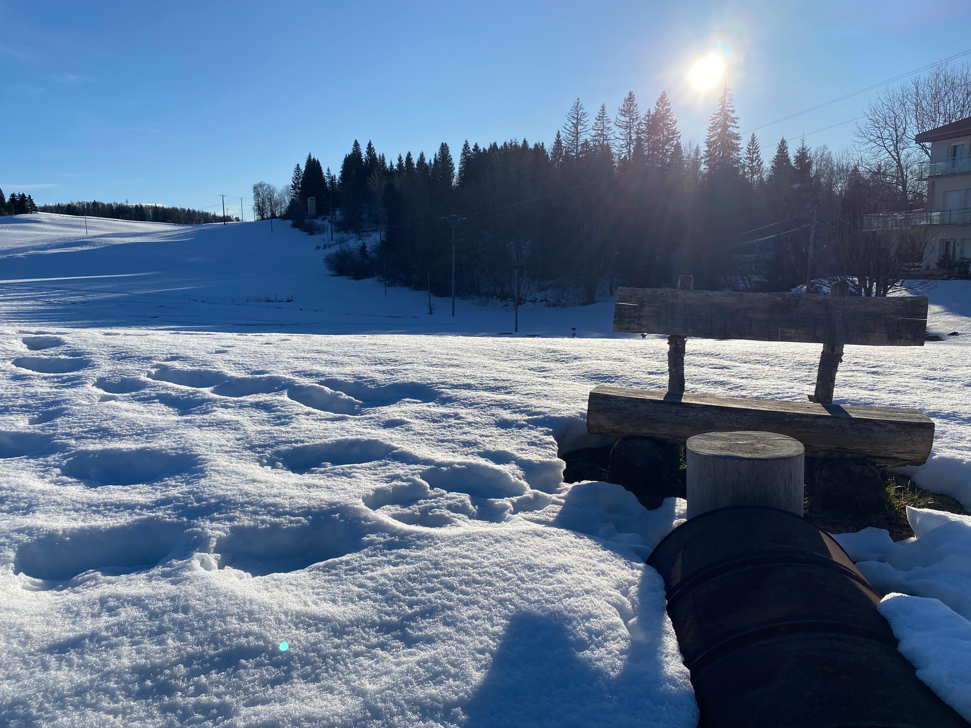 Vue depuis la terrasse