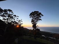 Sunrise from the balcony.