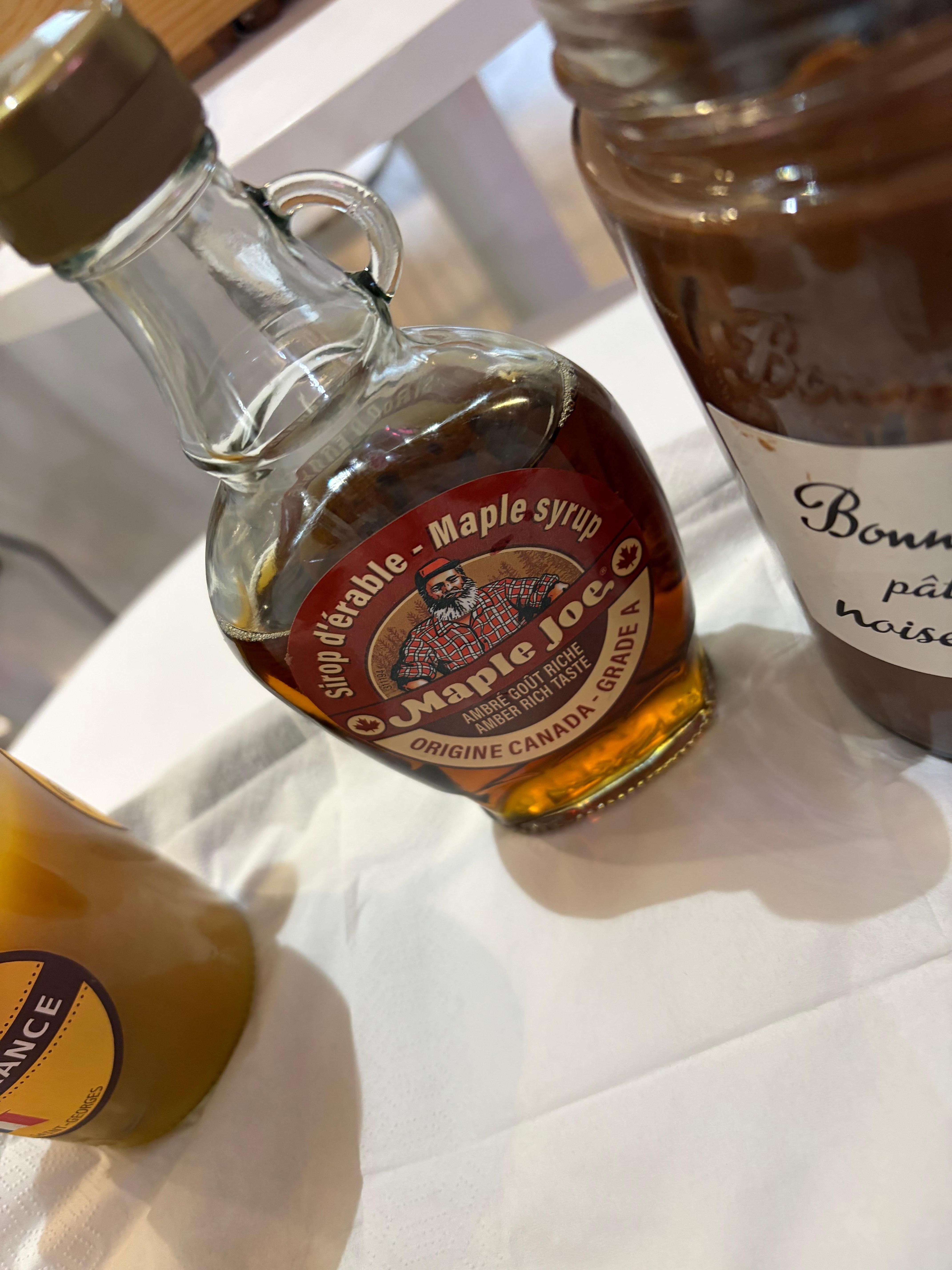 Canadian maple syrup!