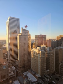 View from living room in the day.