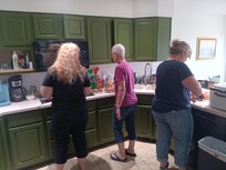 Spacious kitchen
