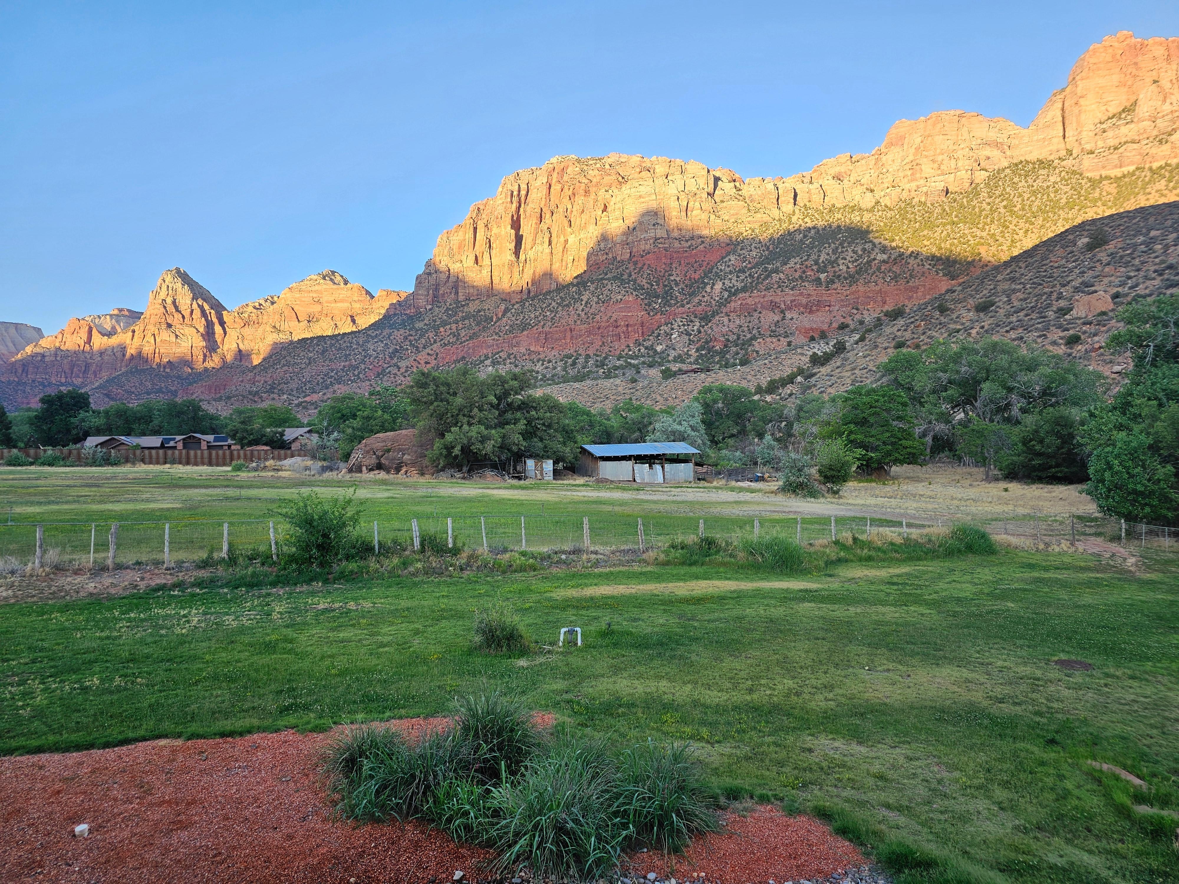 View from our patio